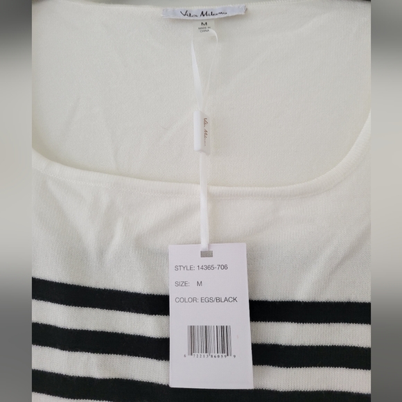 Viscose blend knit top - Picture 7 of 7